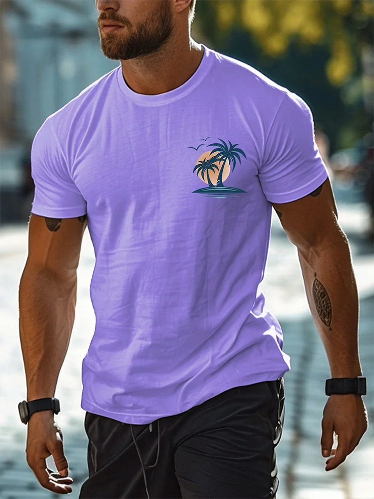 PENDRA Oversized Hawaiian T-Shirt