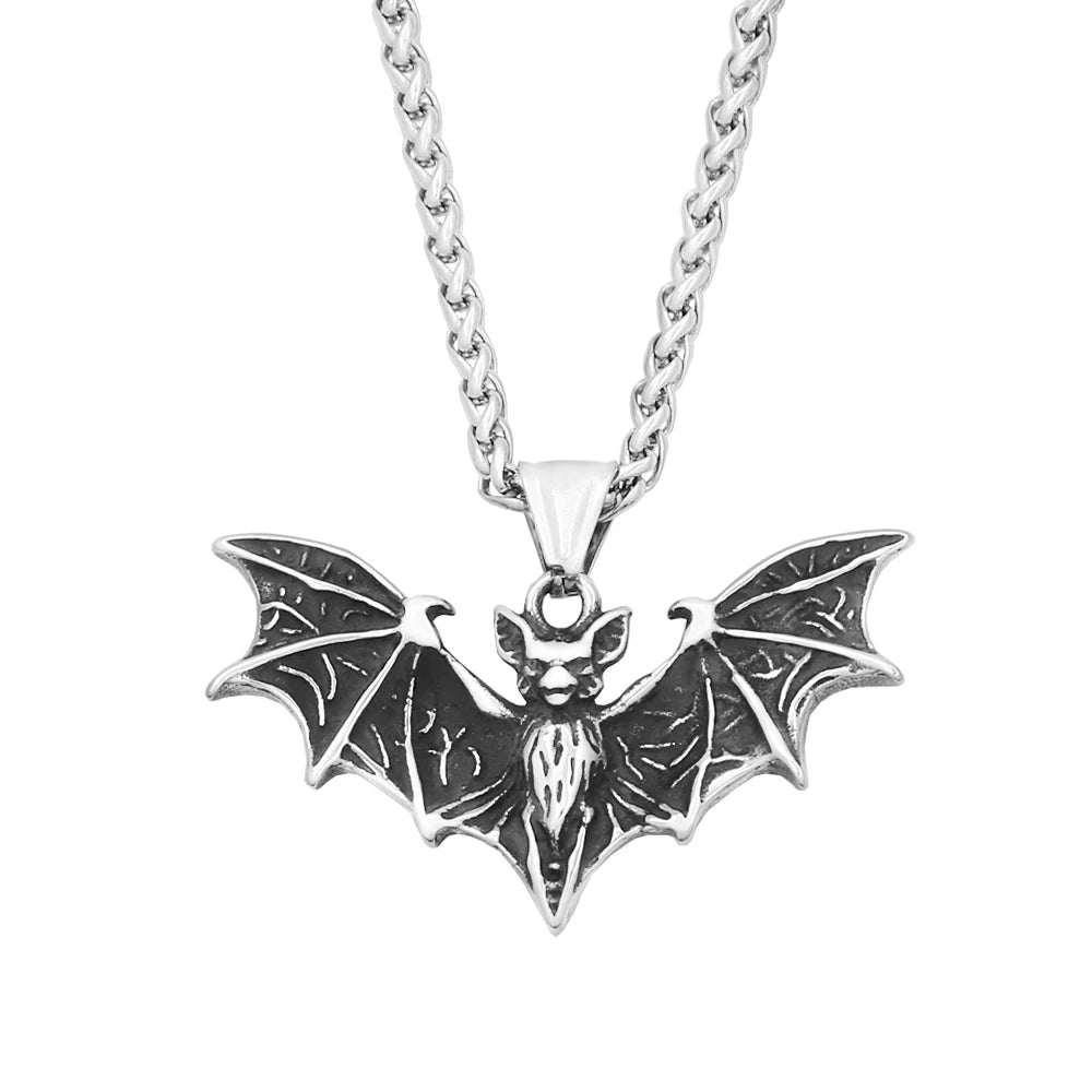 PENDRA Batwing Gothic Stainless Steel Pendant