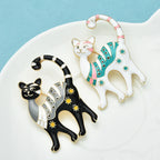 PENDRA Cute Cartoon Cat Brooch