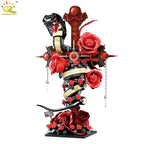 PENDRA Snake Rose Floral Building Set
