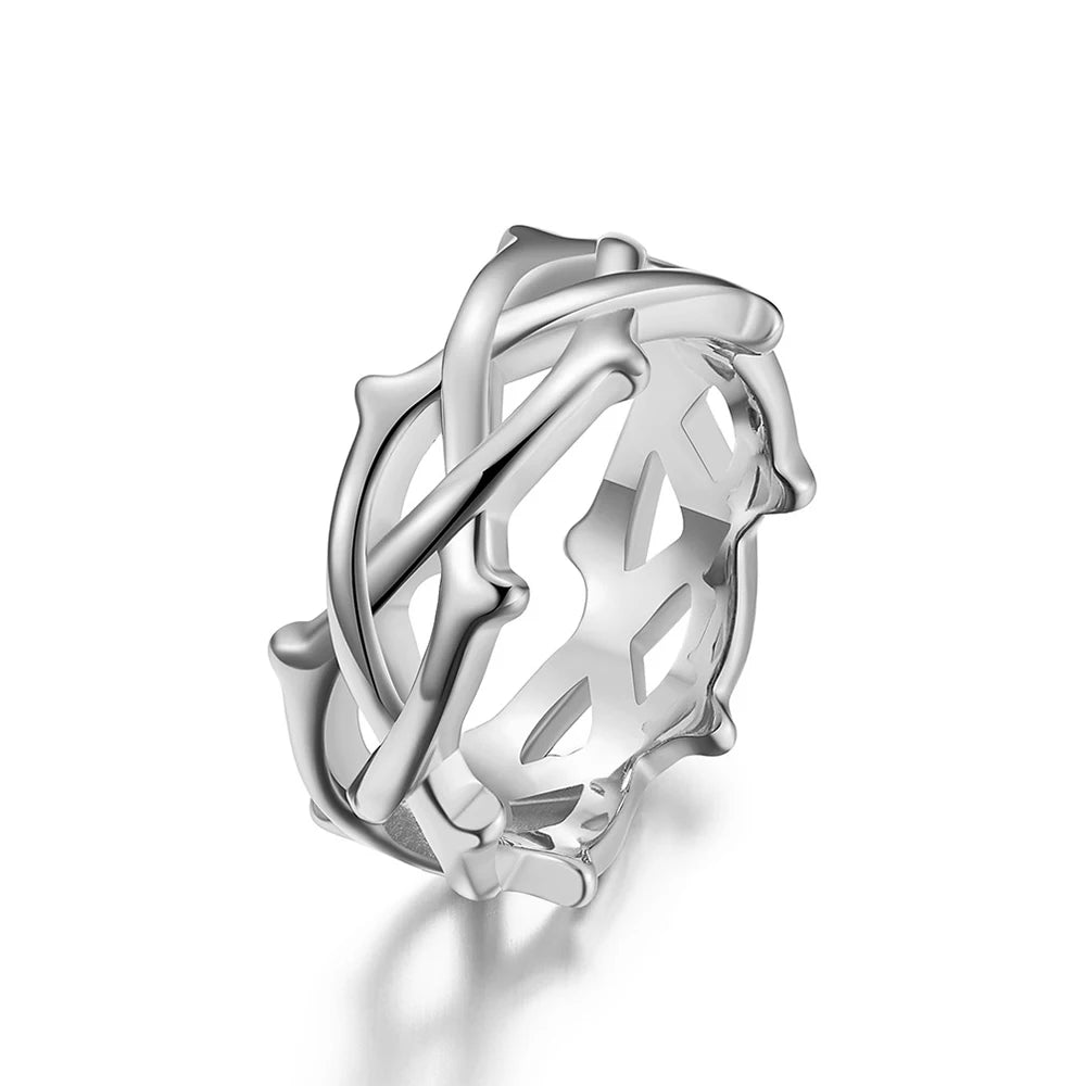 PENDRA Plainforge 316L Stainless Steel Ring
