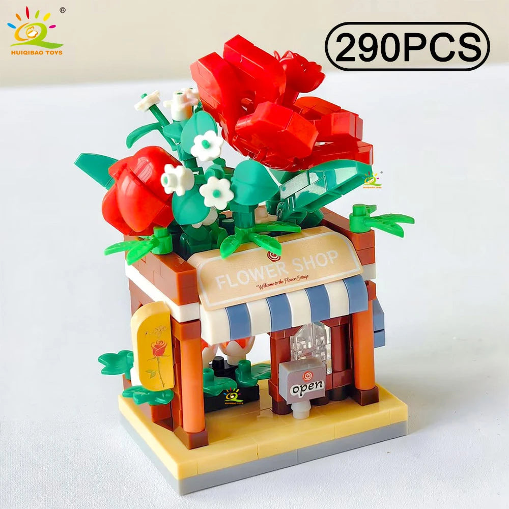PENDRA Cute Store Micro Building Set