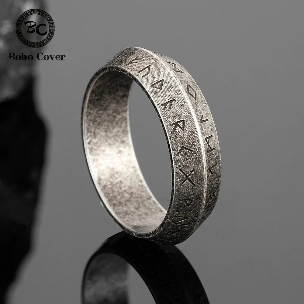 PENDRA Rune Silver Ring