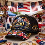 USA 250Th Anniversary Celebration Baseball Cap - Special Edition for Independence Day, Adjustable Retro Style Cap, Holiday