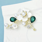 PENDRA Blossom Shell Plum Blossom Flower Brooch