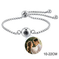 Customized Projection Stone Necklace for Men,Stainless Steel Cuban Chain Collars,Anniversary's Day Gift