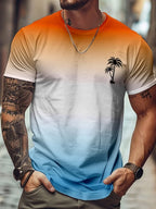 PENDRA Printed Hawaiian Seaside T-Shirt