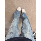 PENDRA Washed Straight Lightning Pants