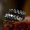 PENDRA Vikingdragon Black Stainless Steel Dragon Bracelet