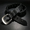 PENDRA Jadeora Leather Black Pin Buckle Gothic Belt