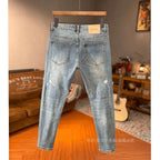 PENDRA Korean Cargo Paint Jeans