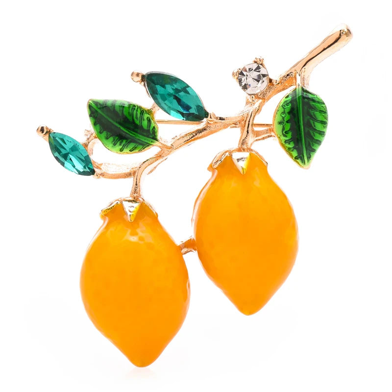 PENDRA Lemonelle Lovely Lemon Brooch