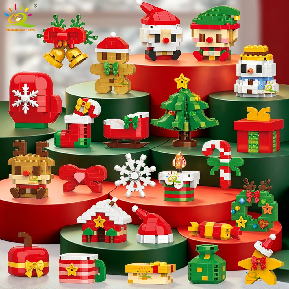 PENDRA Santa Claus Mini Building Set
