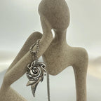 PENDRA Phoenixspiral Stainless Steel Phoenix Pendant