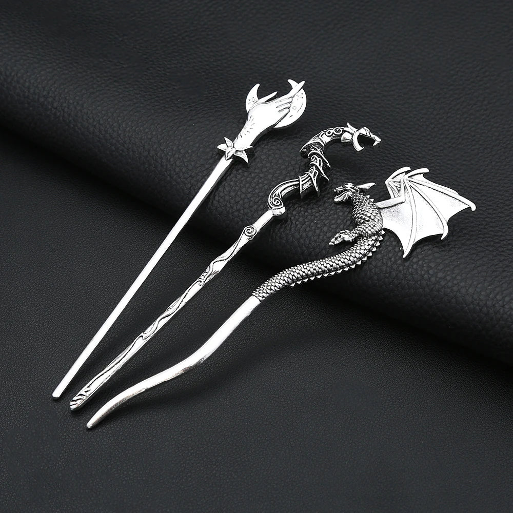 PENDRA Animalstick Vintage Viking Animal Hair Stick