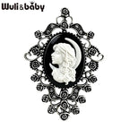 PENDRA Vintage Cameo Figure Brooch