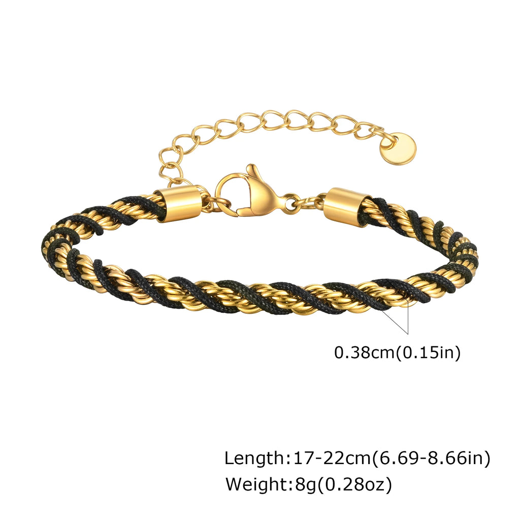 PENDRA Twisted Rope Two Bracelet