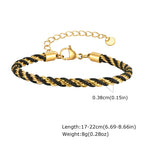 PENDRA Twisted Rope Two Bracelet