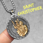 PENDRA Jesus Angel Virgin Steel Necklace