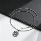 PENDRA Compass Antique Pendant Necklace