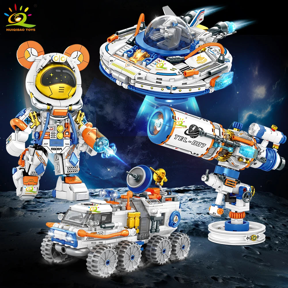 PENDRA Space Astronaut Spacecraft Building Set