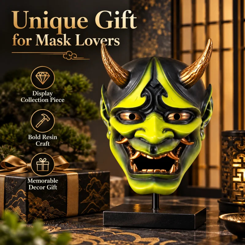 PENDRA Oni Demon Wall Resin Mask
