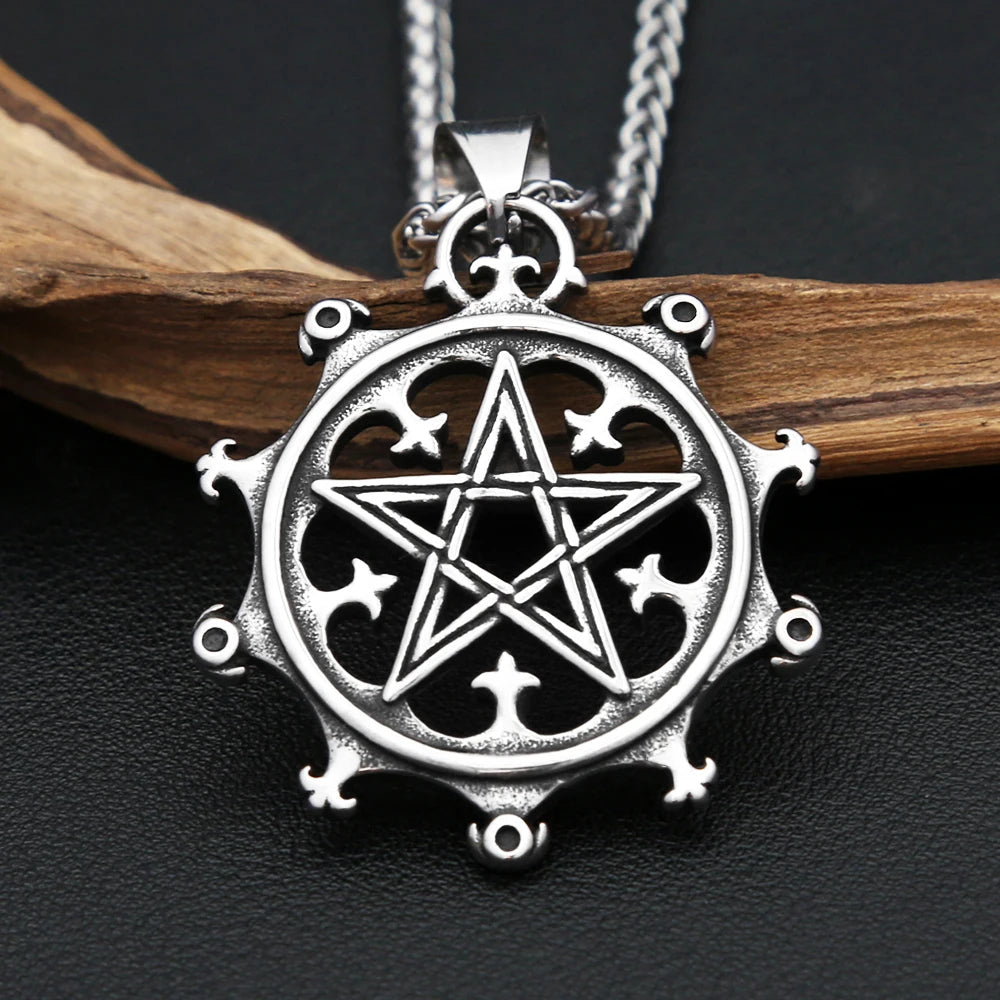 PENDRA Pentagramforge 316L Stainless Steel Pentagram Pendant