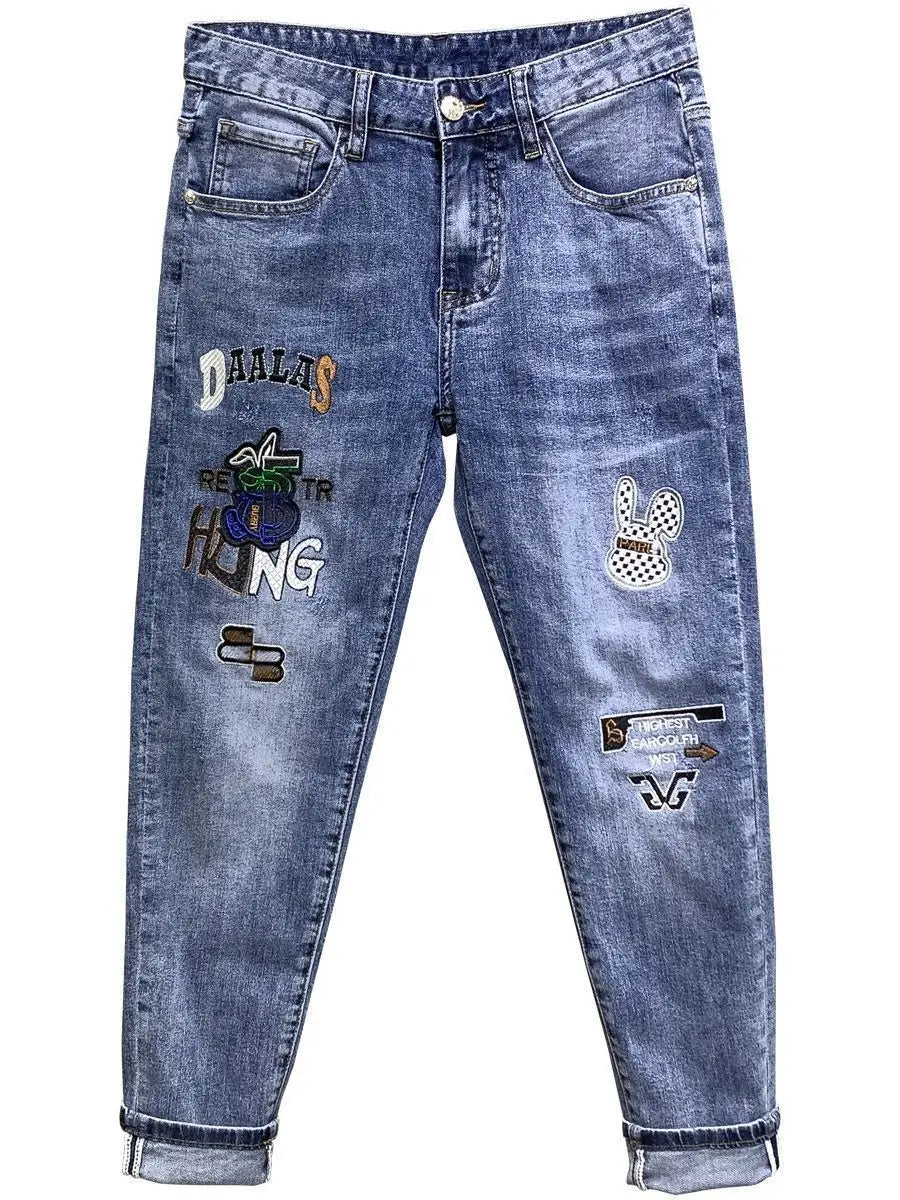 PENDRA Brand Slim Pencil Jeans