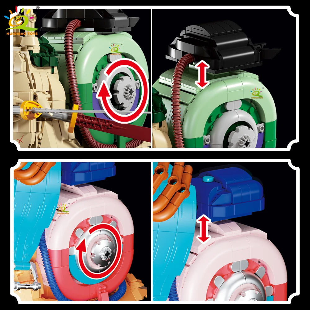 PENDRA Snail Insect Phone Building Set
