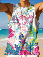 PENDRA Sleeveless Crew Neck Tank Top