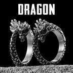 PENDRA Dragon Stuff Steel Ring