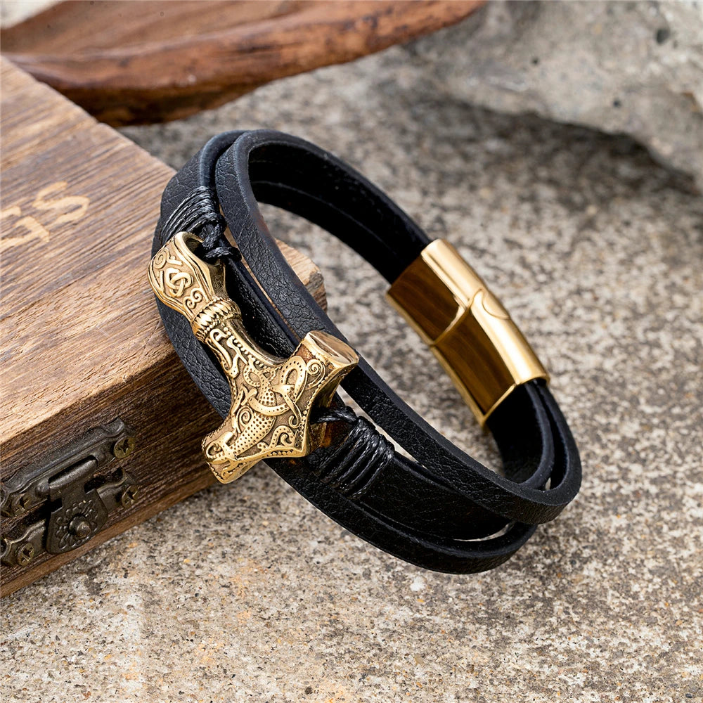 PENDRA Thor Hammer Vintage Bracelet