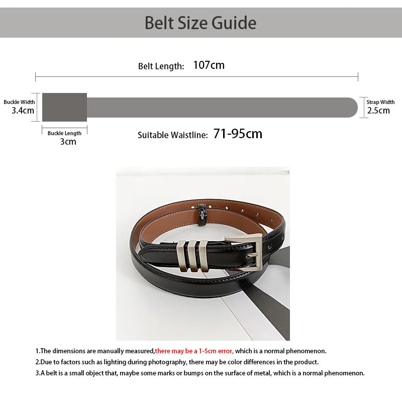 PENDRA Elaraaya Genuine Leather Luxury Wide Belt