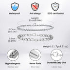 PENDRA Wheat Figaro Bracelet