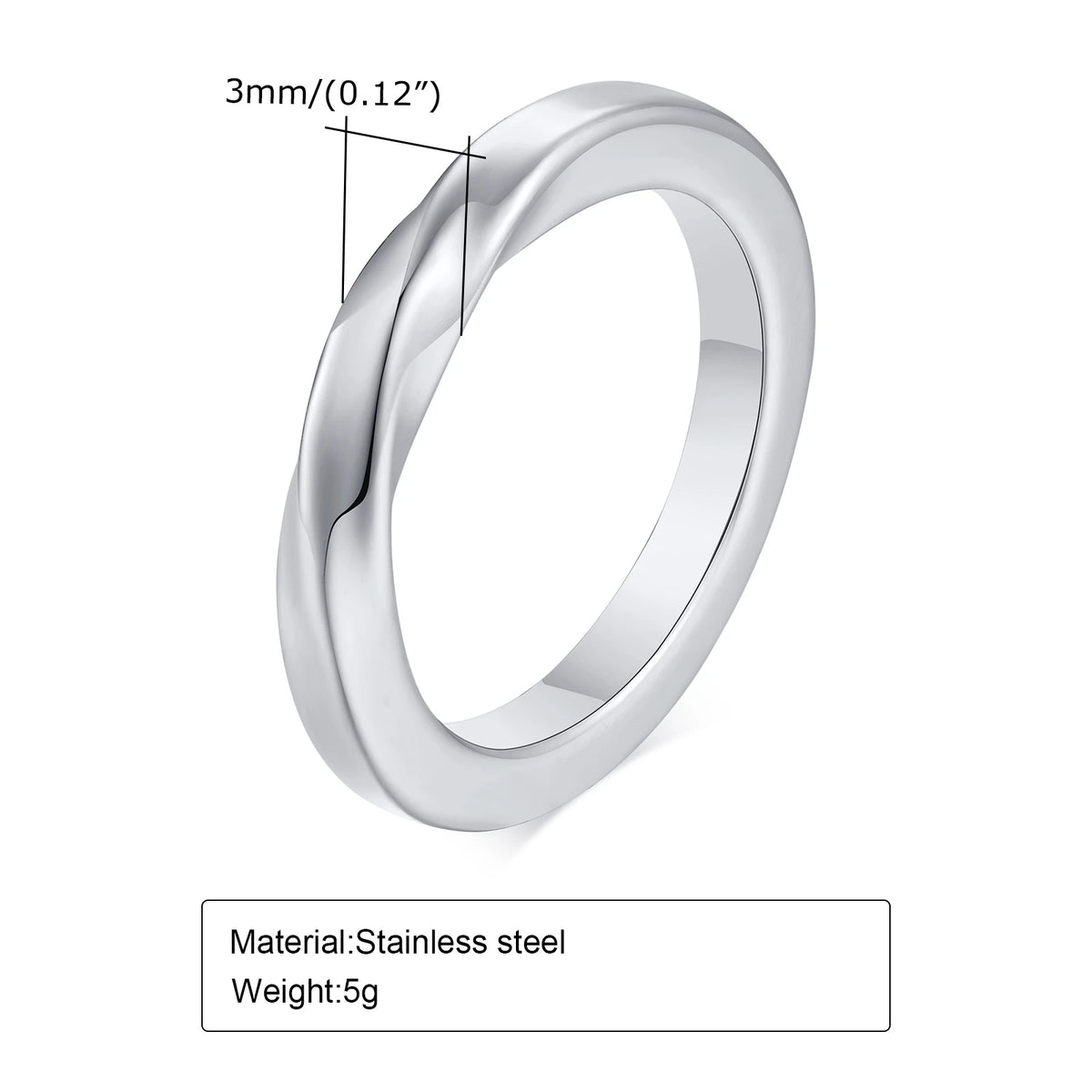 PENDRA Lunrith Twisted Cuff Ring