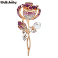 PENDRA Florielle37 Rhinestone Brooch