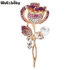 PENDRA Florielle37 Rhinestone Brooch