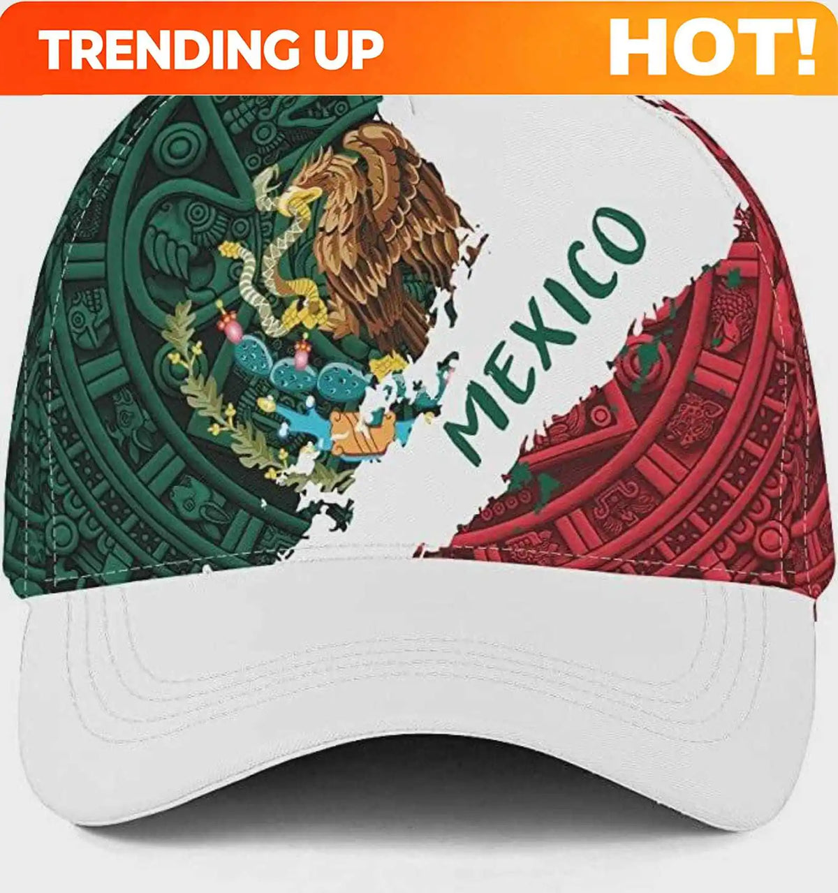 PENDRA Eagle Flag Embroidered Hat