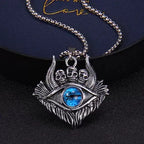 PENDRA Demoneye Stainless Steel Devil Eye Pendant