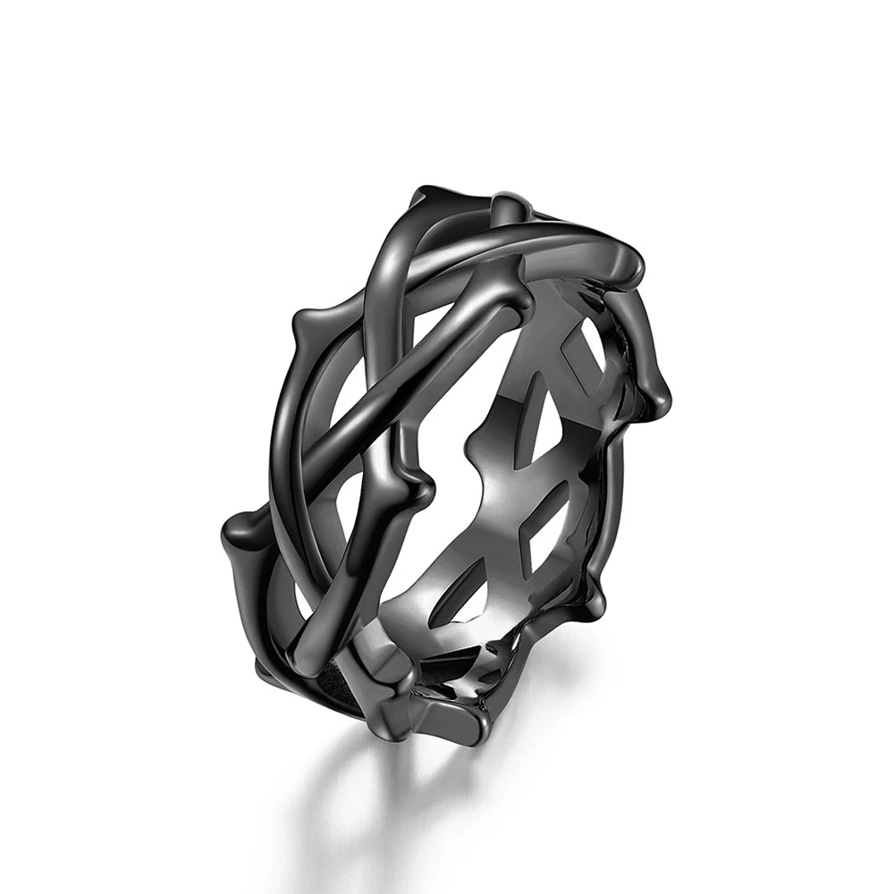 PENDRA Plainforge 316L Stainless Steel Ring