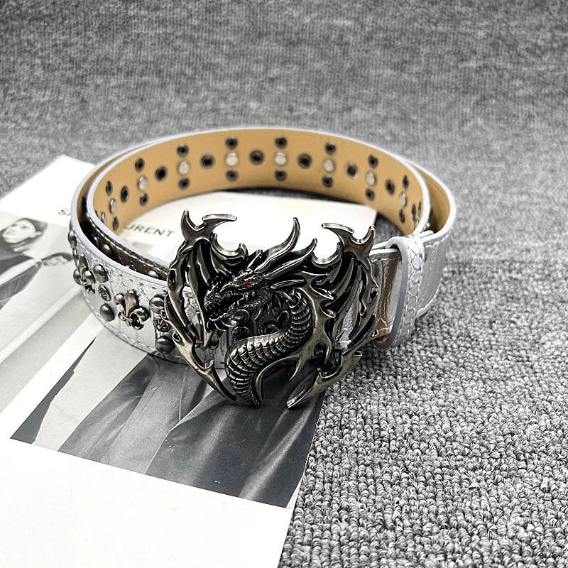 PENDRA Orlaaya Leather Gothic Belt