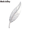 PENDRA Folia Alloy Leaf Brooch