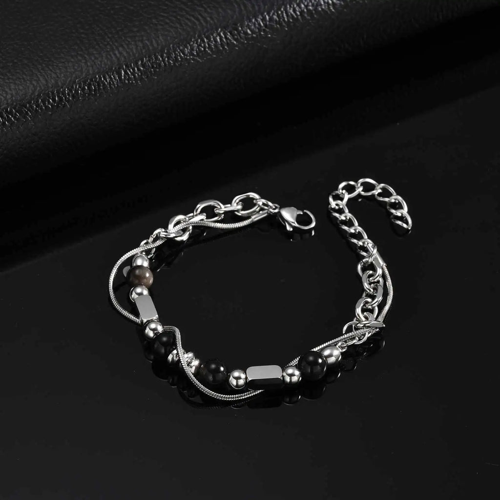 PENDRA Beaded Splicing Bracelet