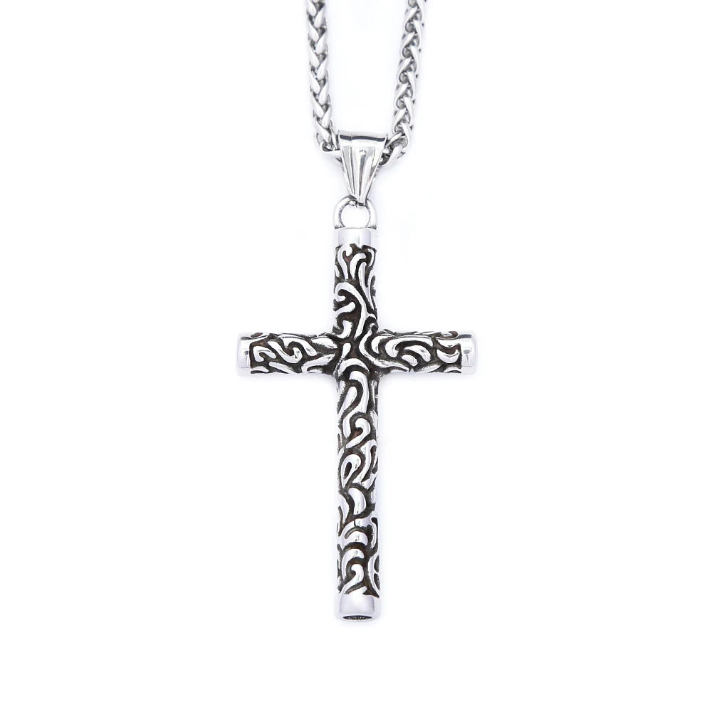 PENDRA Crossengrave Engraved Cross Pendant