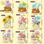 PENDRA Pot Rose Micro Building Set