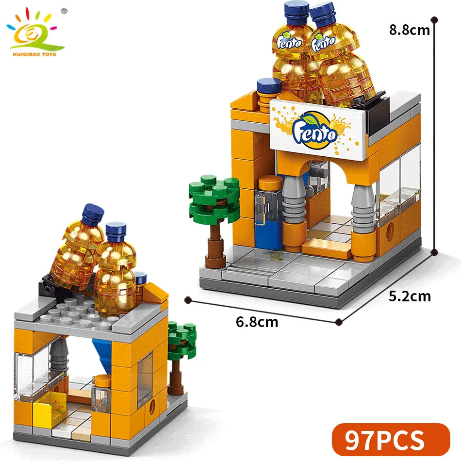 PENDRA Commercial Coffee Mini Building Set