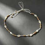 PENDRA Demiine Floral Boho Waist Chain Belt