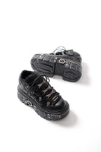PENDRA Lace Platform Ankle Punk Boots