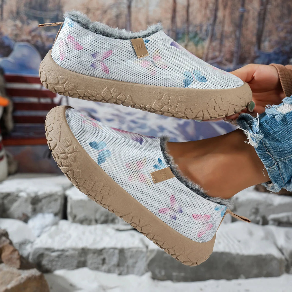 PENDRA Cotton Large Size Shoes