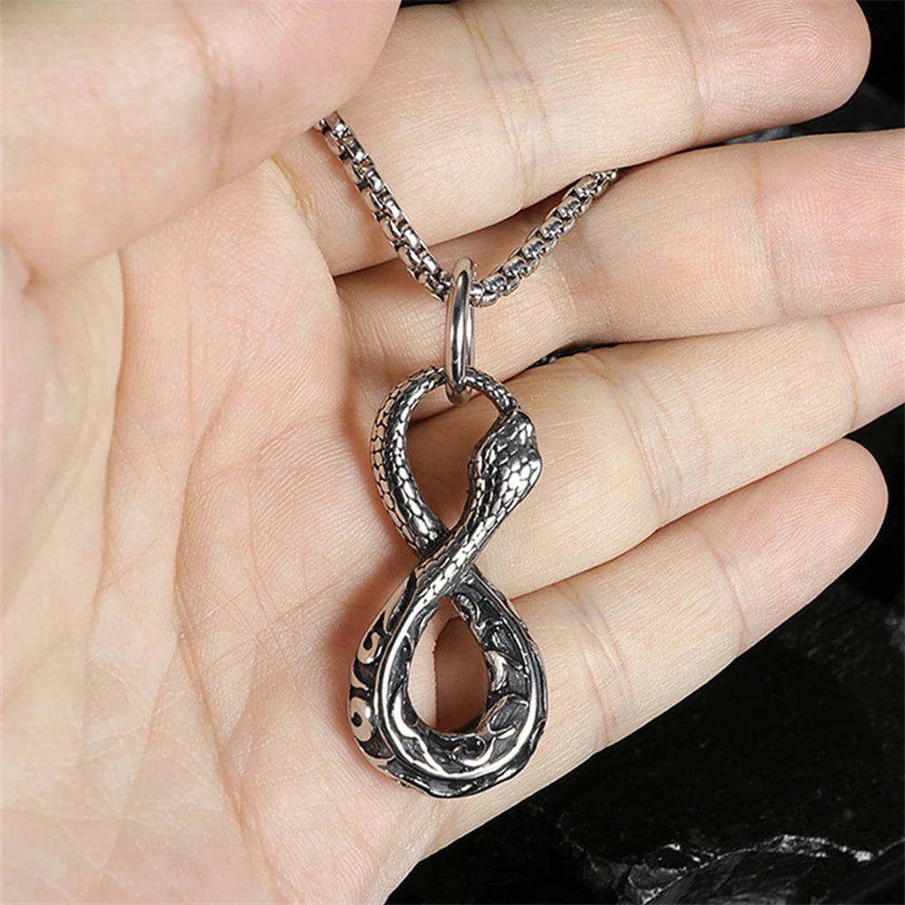 PENDRA Snake Norse Necklace